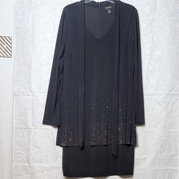 Cartise Crystal Accent Dress - Picture 3 of 13